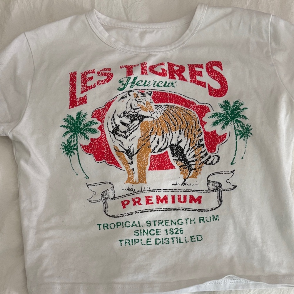 White Graphic T-Shirt